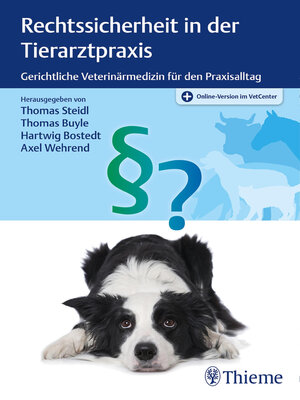cover image of Rechtssicherheit in der Tierarztpraxis